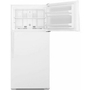 Whirlpool 28-Inch, 14.3 Cu. Ft. Top Freezer Refrigerator - WRT134TFDW