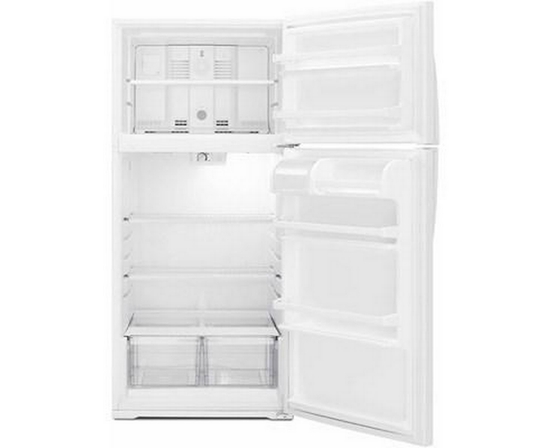 Whirlpool 28-Inch, 14.3 Cu. Ft. Top Freezer Refrigerator - WRT134TFDW