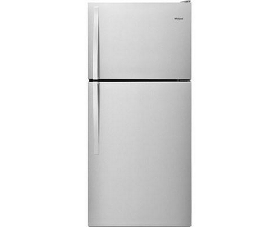 Whirlpool 30-Inch, 18.2 Cu.Ft. Freestanding Top Freezer Refrigerator With Flexi-Slide™ Bin - WRT318FZDM