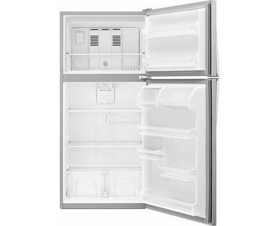Whirlpool 30-Inch, 18.2 Cu.Ft. Freestanding Top Freezer Refrigerator With Flexi-Slide™ Bin - WRT318FZDM