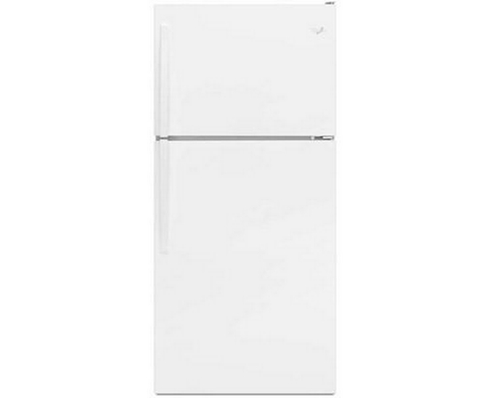 Whirlpool 30-Inch, 18.2 Cu.Ft. Freestanding Top Freezer Refrigerator With Flexi-Slide™ Bin - WRT318FZDW