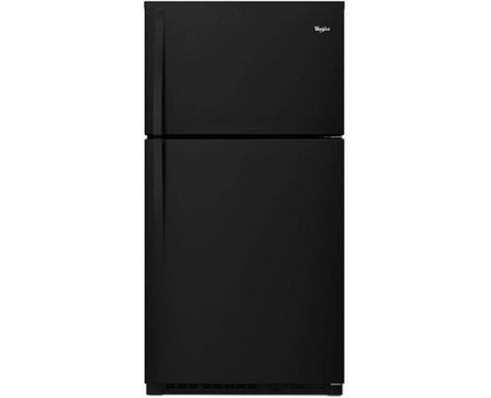 Whirlpool 33-Inch, 21.3 Cu. Ft. Freestanding Top Freezer Refrigerator With Flexi-Slide™ Bin - WRT541SZDB