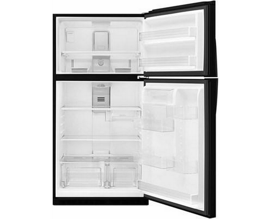 Whirlpool 33-Inch, 21.3 Cu. Ft. Freestanding Top Freezer Refrigerator With Flexi-Slide™ Bin - WRT541SZDB