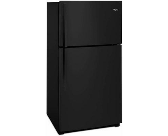 Whirlpool 33-Inch, 21.3 Cu. Ft. Freestanding Top Freezer Refrigerator With Flexi-Slide™ Bin - WRT541SZDB
