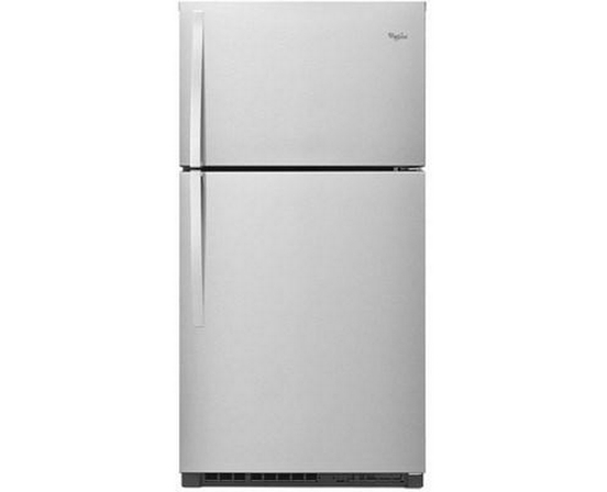 Whirlpool 33-Inch, 21.3 Cu. Ft. Freestanding Top Freezer Refrigerator With Flexi-Slide™ Bin - WRT541SZDM