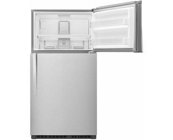 Whirlpool 33-Inch, 21.3 Cu. Ft. Freestanding Top Freezer Refrigerator With Flexi-Slide™ Bin - WRT541SZDM