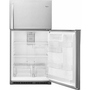 Whirlpool 33-Inch, 21.3 Cu. Ft. Freestanding Top Freezer Refrigerator With Flexi-Slide™ Bin - WRT541SZDM