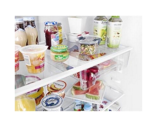 Whirlpool 33-Inch, 21.3 Cu. Ft. Freestanding Top Freezer Refrigerator With Flexi-Slide™ Bin - WRT541SZDM