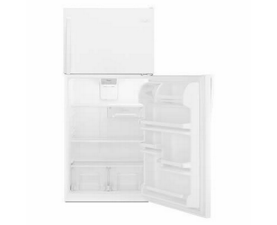 Whirlpool 30-Inch, 18.25 Cu. Ft. Top Freezer Refrigerator - WRT148FZDW