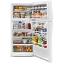 Whirlpool 28-Inch, 14.3 Cu. Ft. Top Freezer Refrigerator - WRT314TFDW