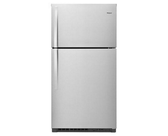 Whirlpool 33-Inch, 21.3 Cu. Ft. Freestanding Top Freezer Refrigerator With Flexi-Slide™ Bin - WRT541SZDZ