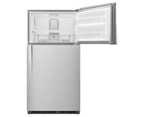 Whirlpool 33-Inch, 21.3 Cu. Ft. Freestanding Top Freezer Refrigerator With Flexi-Slide™ Bin - WRT541SZDZ