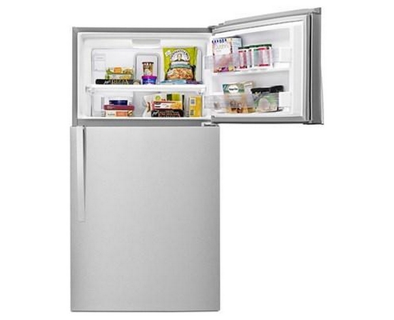Whirlpool 33-Inch, 21.3 Cu. Ft. Freestanding Top Freezer Refrigerator With Flexi-Slide™ Bin - WRT541SZDZ