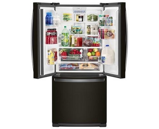 Whirlpool 30-Inch, 19.68 Cu. Ft. French 3-Door Refrigerator - WRF560SMHV