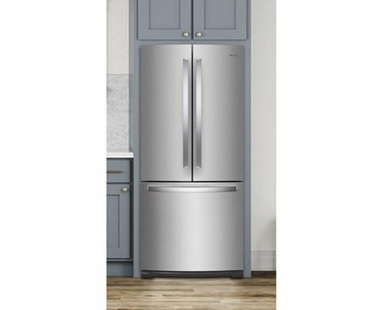 Whirlpool 30-Inch, 19.68 Cu. Ft. French 3-Door Refrigerator - WRF560SMHZ