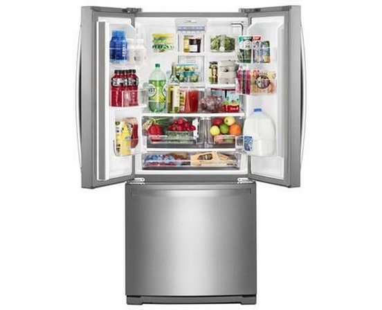 Whirlpool 30-Inch, 19.68 Cu. Ft. French 3-Door Refrigerator - WRF560SMHZ