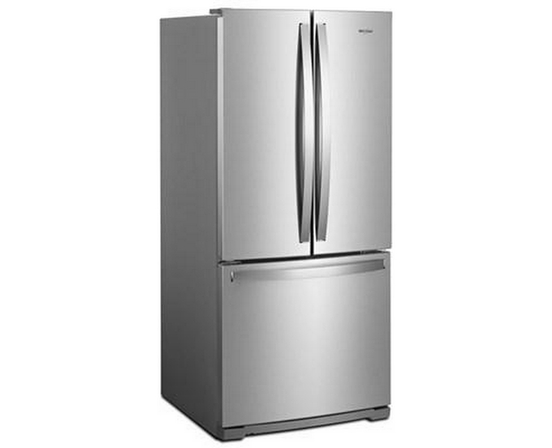 Whirlpool 30-Inch, 19.68 Cu. Ft. French 3-Door Refrigerator - WRF560SMHZ