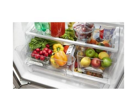 Whirlpool 30-Inch, 19.68 Cu. Ft. French 3-Door Refrigerator - WRF560SMHZ
