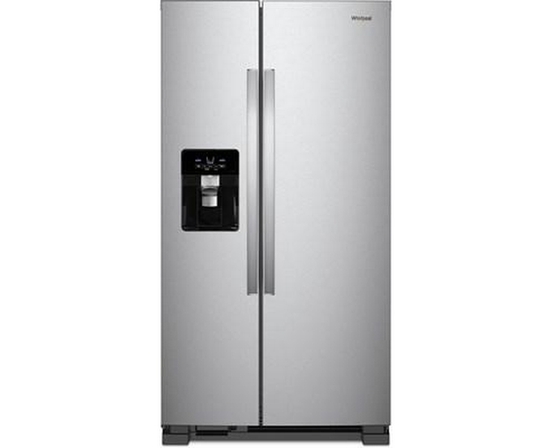 Whirlpool 33-Inch, 21.0 Cu. Ft. Side-By-Side Refrigerator - WRS321SDHZ