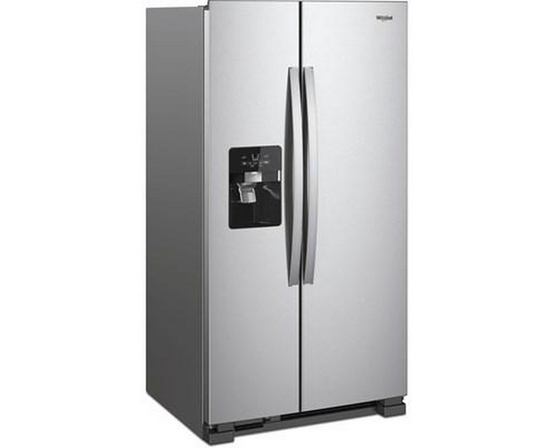 Whirlpool 36-Inch, 24.55 Cu. Ft. Side-By-Side Refrigerator - WRS325SDHZ