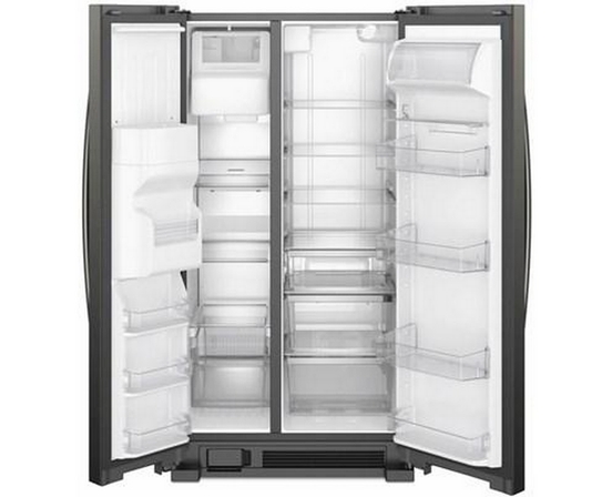 Whirlpool 36-Inch, 24.55 Cu. Ft. Side-By-Side Refrigerator - WRS325SDHV