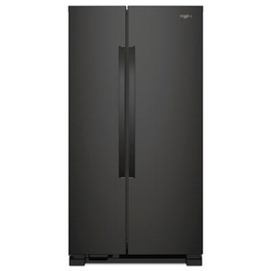 Whirlpool 33-Inch, 21.7 Cu. Ft. Freestanding Side-By-Side Refrigerator With Adaptive Defrost - WRS312SNHB