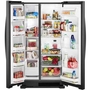 Whirlpool 33-Inch, 21.7 Cu. Ft. Freestanding Side-By-Side Refrigerator With Adaptive Defrost - WRS312SNHB