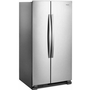Whirlpool 33-Inch, 21.7 Cu. Ft. Freestanding Side-By-Side Refrigerator With Adaptive Defrost - WRS312SNHM