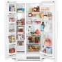Whirlpool 33-Inch, 21.7 Cu. Ft. Freestanding Side-By-Side Refrigerator With Adaptive Defrost - WRS312SNHW