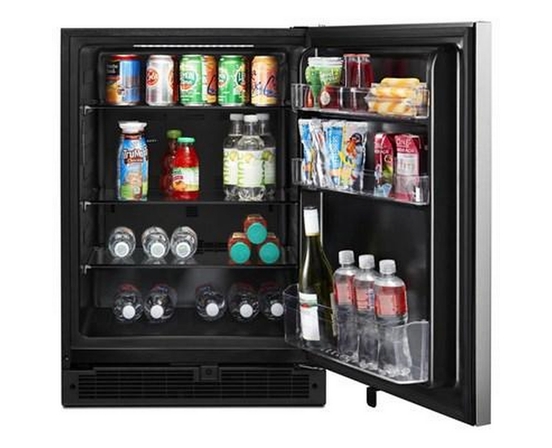 Whirlpool 24-Inch, 5.1 Cu.Ft. Built-In Undercounter Refrigerator - WUR50X24HZ