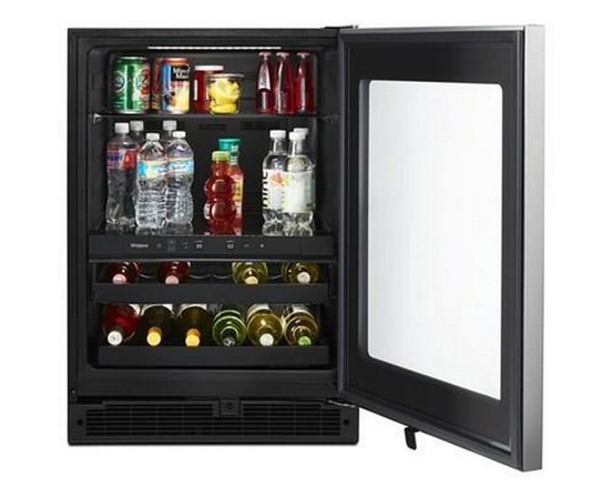 Whirlpool 5.2 Cu. Ft. Undercounter Beverage Center - WUB50X24HZ