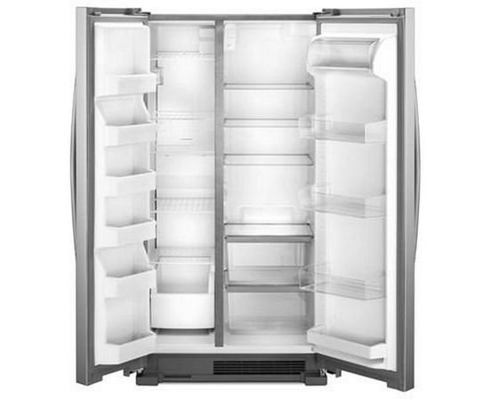 Whirlpool 36-Inch, 25.1 Cu. Ft. Side-By-Side Refrigerator - WRS315SNHM