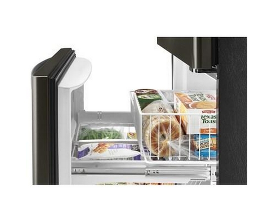 Whirlpool 33-Inch, 22 Cu. Ft. Bottom Freezer Refrigerator With Icemaker - WRB322DMHV