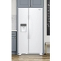 Whirlpool 36-Inch, 24.5 Cu. Ft. Freestanding Side-By-Side Refrigerator With Exterior Ice And Water Dispenser With Everydrop™ Water Filtration - WRS335SDHW