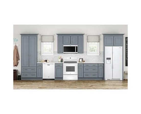 Whirlpool 36-Inch, 24.5 Cu. Ft. Freestanding Side-By-Side Refrigerator With Exterior Ice And Water Dispenser With Everydrop™ Water Filtration - WRS335SDHW