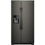 Whirlpool 36-Inch, 24.5 Cu. Ft. Side-By-Side Freestanding Refrigerator With Exterior Ice And Water Dispenser With Everydrop™ Water Filtration - WRS555SIHV