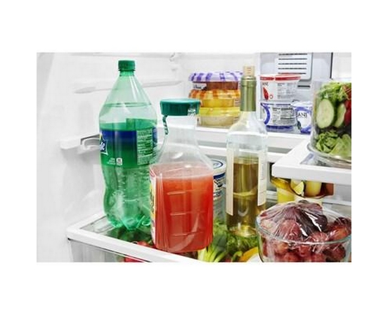 Whirlpool 30-Inch, 19.7 Cu.Ft. Freestanding French 3-Door Refrigerator With Exterior Water Dispenser With Everydrop® Filtration - WRF560SEHW