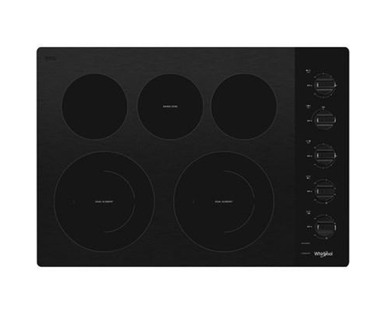 Whirlpool 30-Inch Built-In Electric Cooktop - WCE77US0HB