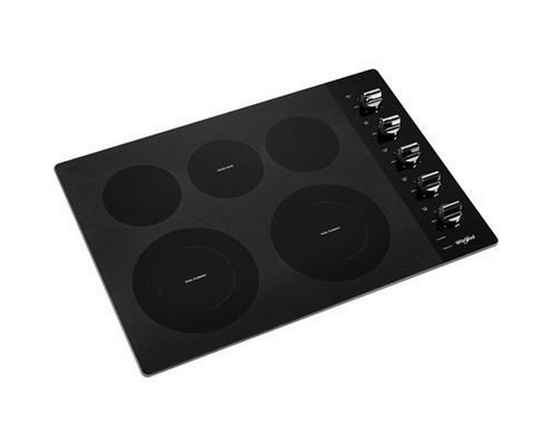 Whirlpool 30-Inch Built-In Electric Cooktop - WCE77US0HB