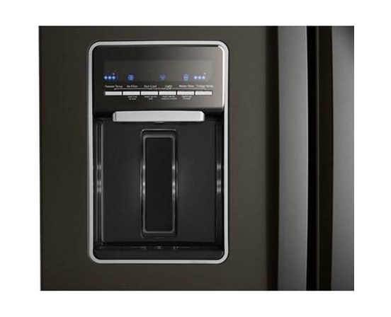 Whirlpool 30-Inch, 19.7 Cu.Ft. Freestanding French 3-Door Refrigerator With Exterior Water Dispenser With Everydrop® Filtration - WRF560SEHV