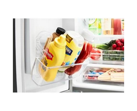 Whirlpool 30-Inch, 19.7 Cu.Ft. Freestanding French 3-Door Refrigerator With Exterior Water Dispenser With Everydrop® Filtration - WRF560SEHV