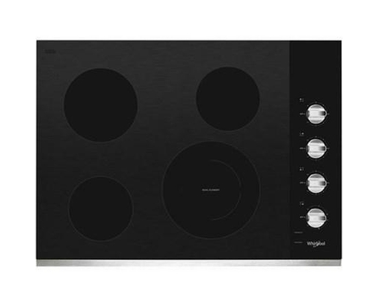 Whirlpool 30-Inch Built-In Electric Cooktop - WCE55US0HS