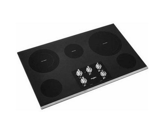 Whirlpool 36-Inch Built-In Electric Cooktop - WCE77US6HS