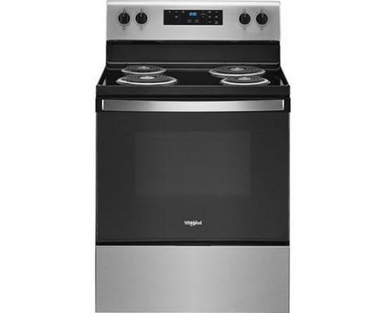 Whirlpool 30-Inch, 4.8 Cu.Ft. Freestanding Electric Range With Self-Cleaning Technology - YWFC315S0JS