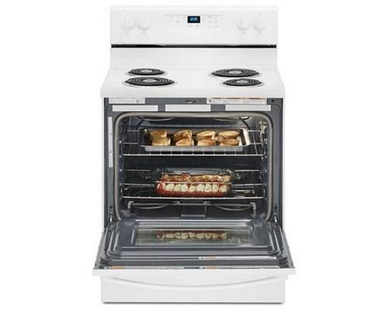 Whirlpool 30-Inch, 4.8 Cu.Ft. Freestanding Electric Range With Self-Cleaning Technology - YWFC315S0JW