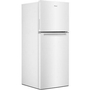 Whirlpool 24-Inch, 11.6 Cu.Ft. Counter-Depth Top Freezer Refrigerator With Automatic Defrost - WRT112CZJW