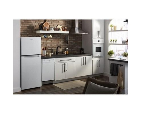 Whirlpool 24-Inch, 11.6 Cu.Ft. Counter-Depth Top Freezer Refrigerator With Automatic Defrost - WRT112CZJW