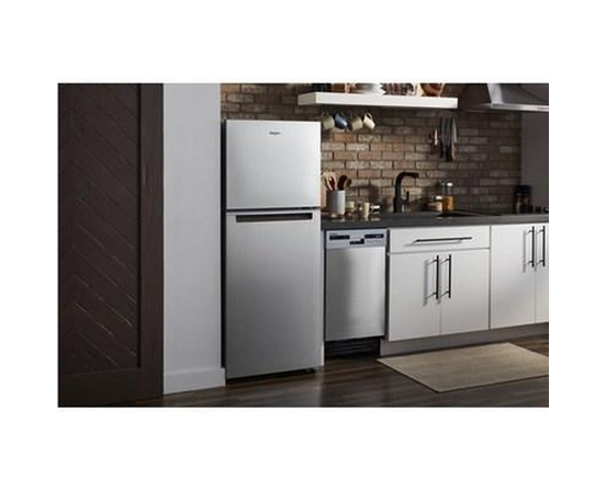 Whirlpool 24-Inch, 11.6 Cu.Ft. Counter-Depth Top Freezer Refrigerator With Automatic Defrost - WRT112CZJZ