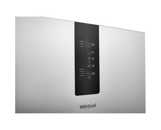 Whirlpool 24-Inch, 12.9 Cu Ft. Bottom-Freezer Refrigerator With Ice Maker - WRB543CMJZ