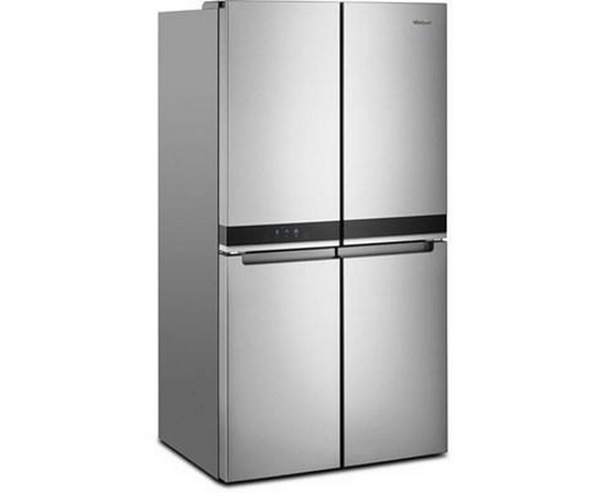 Whirlpool 36-Inch, 19.4 Cu.Ft. Counter-Depth French 4-Door Refrigerator - WRQA59CNKZ